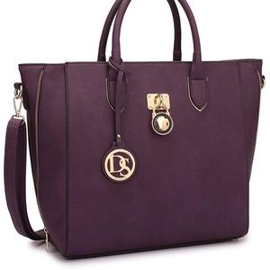 Purple Tote Bag